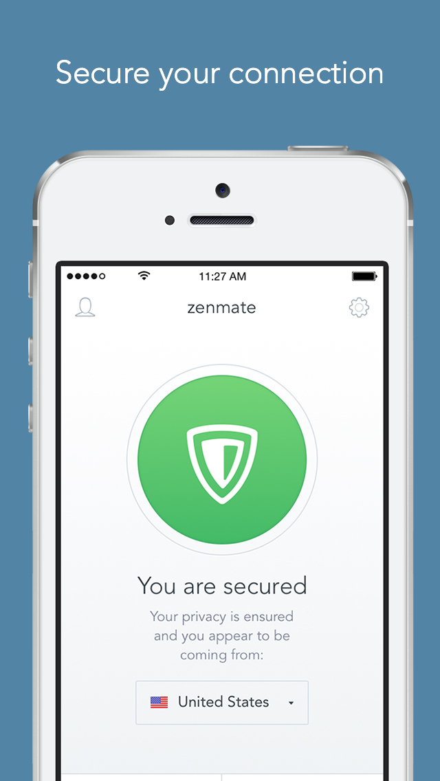 ZenMate VPN & WiFi Proxy screenshot 1