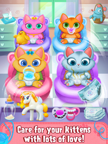 My Newborn Kitty - Fluffy Care screenshot 9