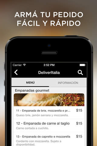 DeliverItalia - náhled