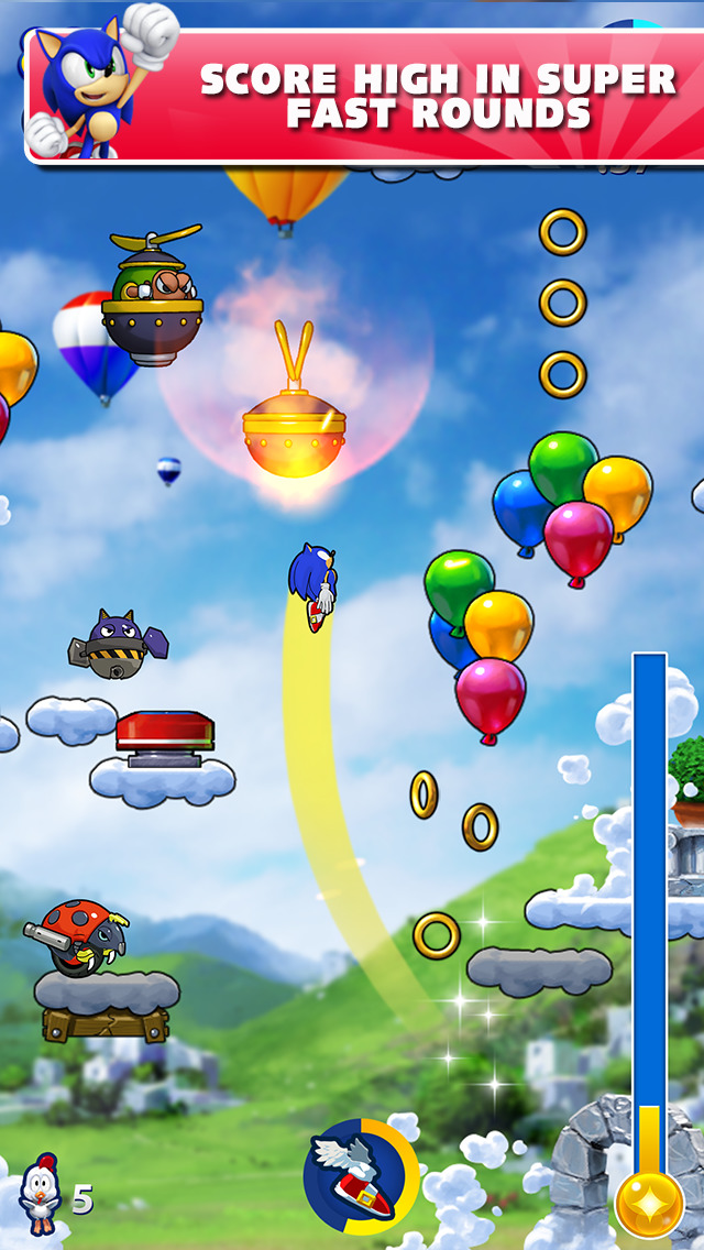 Sonic Jump Fever screenshot 3