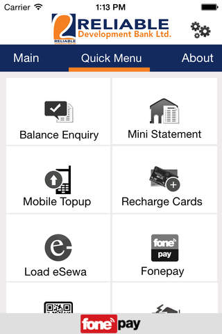 Reliable Mobile Banking - náhled