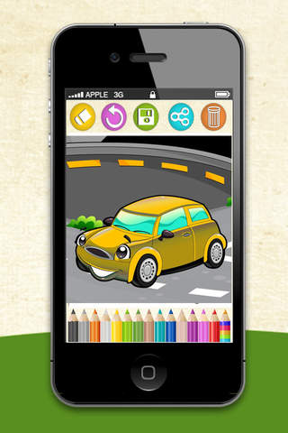 Paint cars for Kids: educational game drawings wit - náhled
