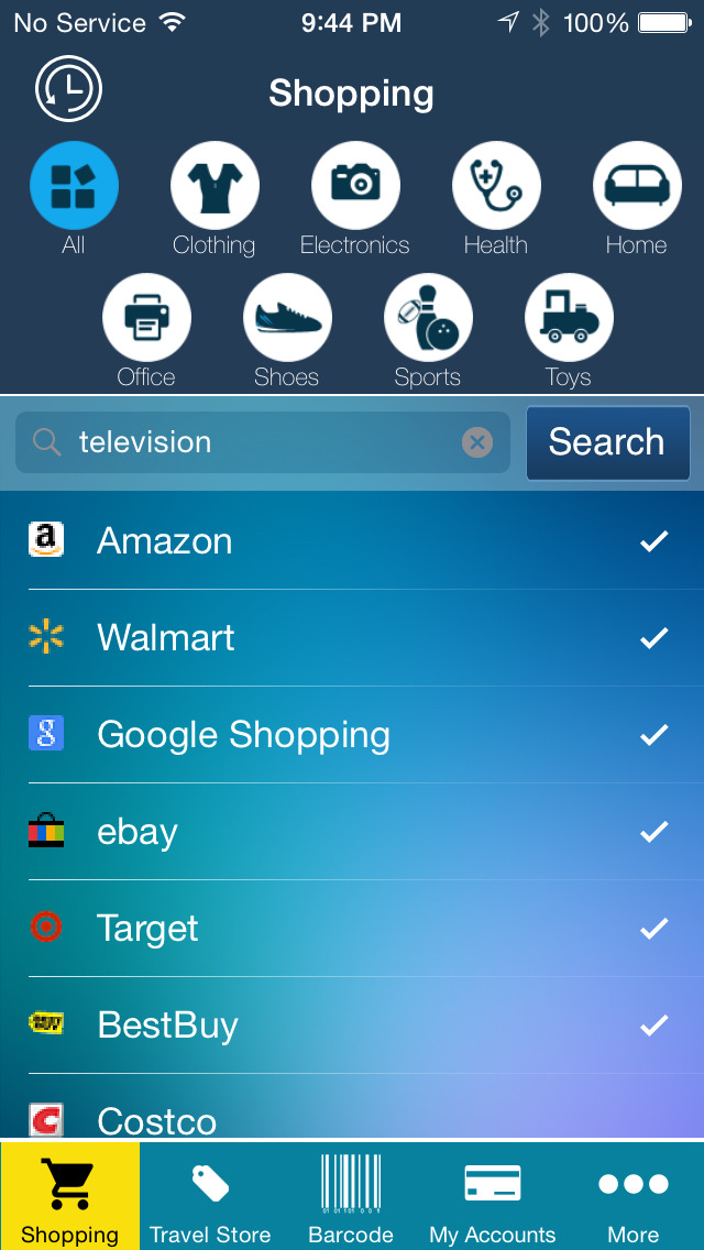 Shoppers App - Barcode reader, compare multiple online offers screenshot 1