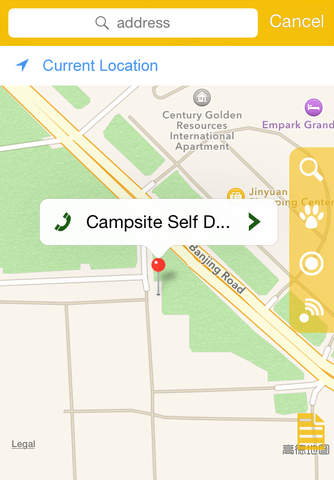Find a Campsite - náhled
