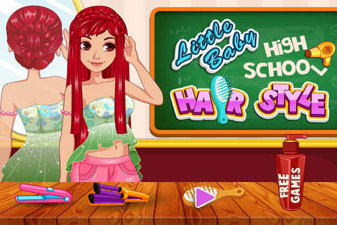 Little Baby High School Hair Style - náhled