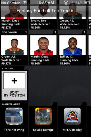 Fantasy Football Top Trends - náhled