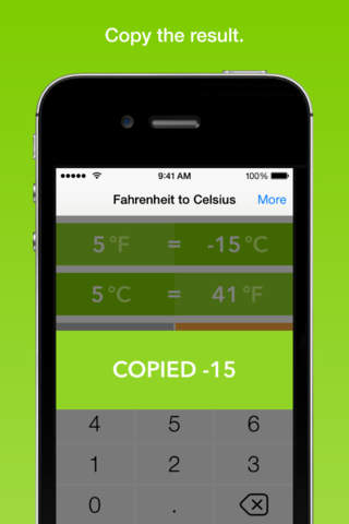 Fahrenheit To Celsius, the fastest temperature con - náhled