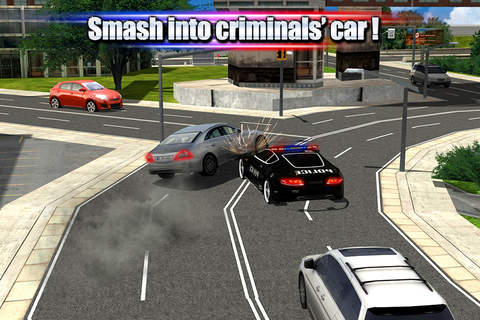 Crime Town Police Car Driver - náhled
