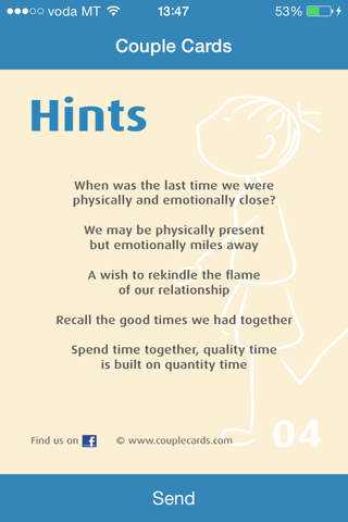 CoupleCards - náhled