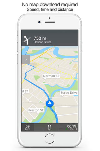 Germany Offline Maps & Offline Navigation - náhled