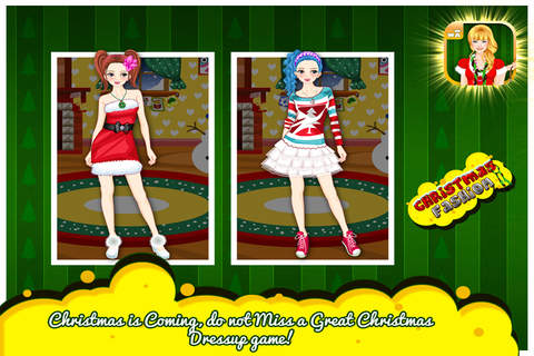 Christmas Fashion Dress Up - náhled