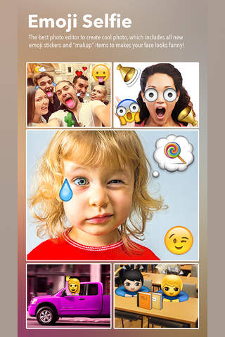 Emoji Selfie - 1000+ Emoticons & Face Makeup + Col - náhled