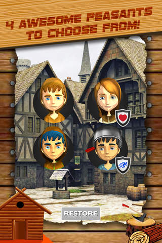 3D Peasant Run Infinite Runner Game with Endless R - náhled