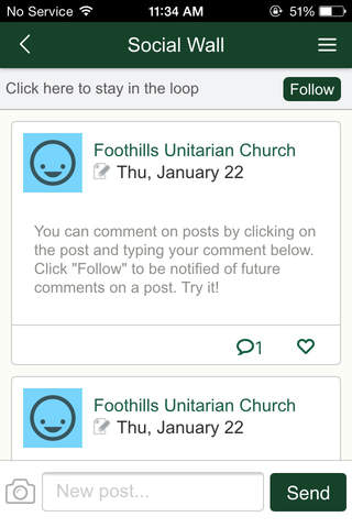Foothills Unitarian Church - náhled