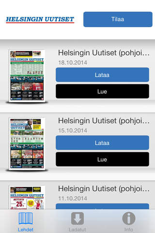 Helsingin Uutiset, Pohjois-Helsinki - náhled