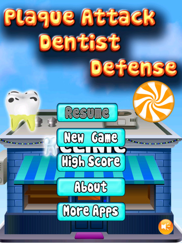 Free Game Plaque Attack Dentist Defense screenshot 10