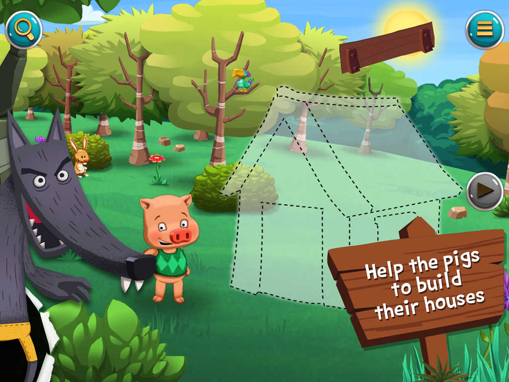 App Shopper: The Three Little Pigs - Search and find (Games)