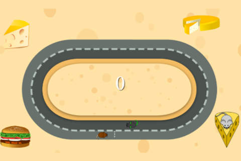Clever flying hamster attack on the run race crash - náhled