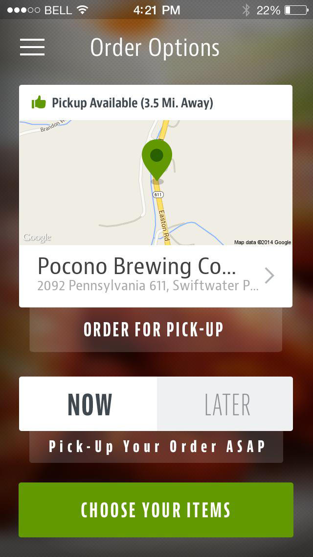 Pocono Brewing Company screenshot 2