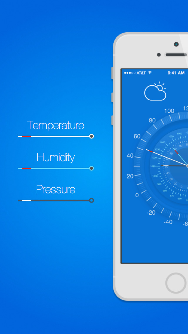 Pretty Good Weather Free Weather Forecast & Barometer for iPhone