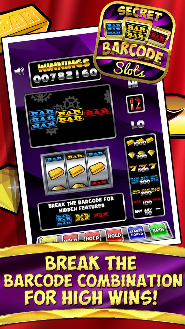Barcode Slots - SuperHam™ screenshot 1