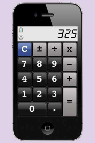 Calculator Big Buttons Pro - náhled