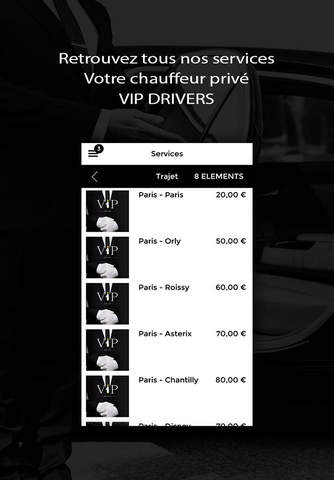 VIP DRIVERS - náhled