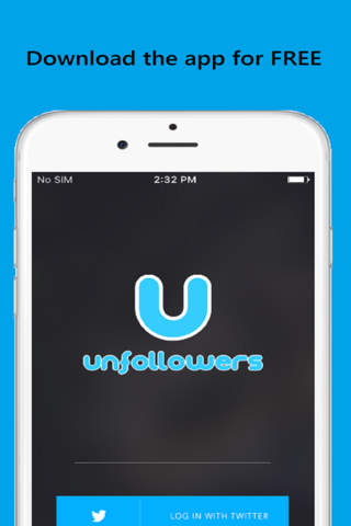 Unfollowers For Twitter - náhled