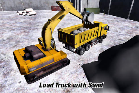 Sand Excavator – Heavy Duty Digger machine Constru - náhled