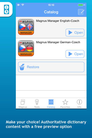 Magnus Czech Dictionaries - náhled