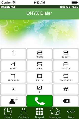 ONYX Dialer - náhled