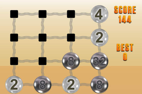 4x4 2048 Golden Balls Free Edition - náhled