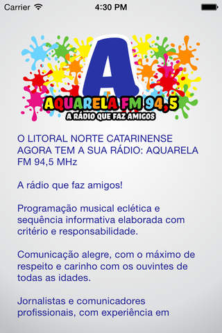 Aquarela FM - náhled