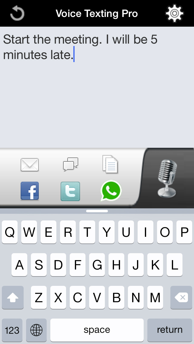 Voice Texting Pro screenshot 2