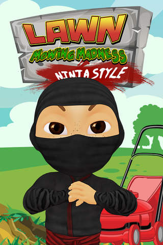 Lawn Mowing Madness: Ninja Style - náhled