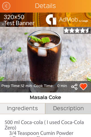 Drinks and cocktails recipes - náhled