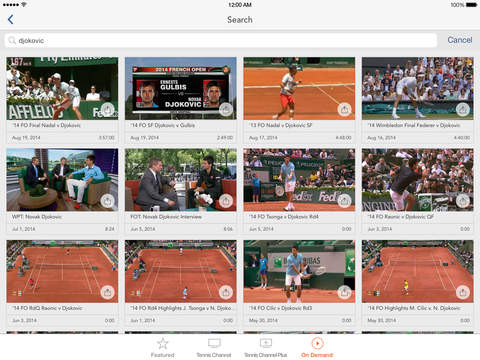 Tennis Channel screenshot 10