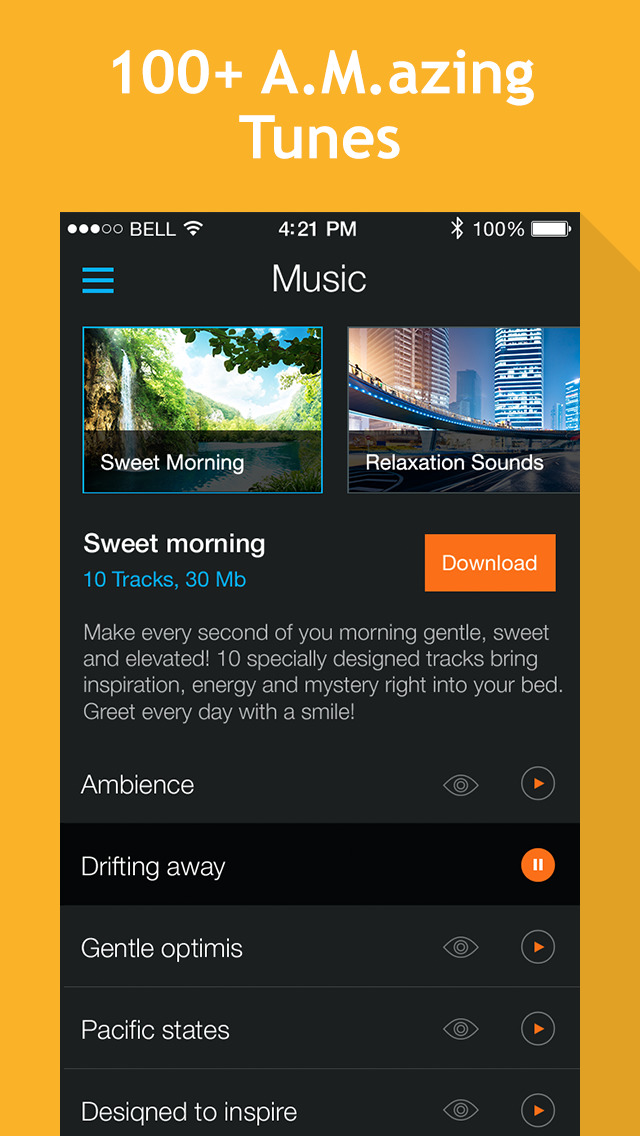 Smart Alarm Clock: sleep cycles & night sounds recording screenshot 5