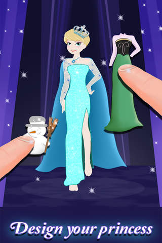 Princess Frozen Dress up and makeover beauty salon - náhled