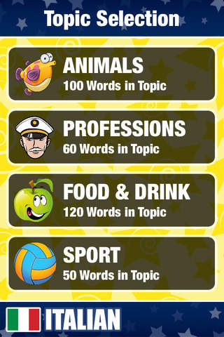 My Italian - Learning New Words - náhled