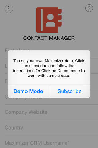 Contact Manager for Maximizer CRM - náhled