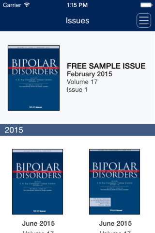 Bipolar Disorders - náhled