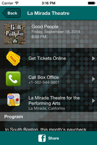 La Mirada Theatre - náhled