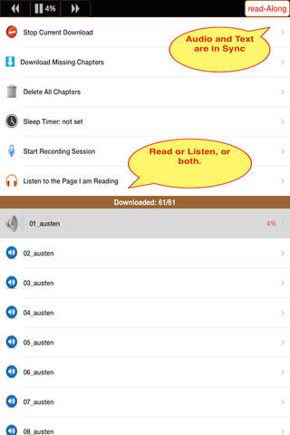 Gutenberg: read-Along - náhled