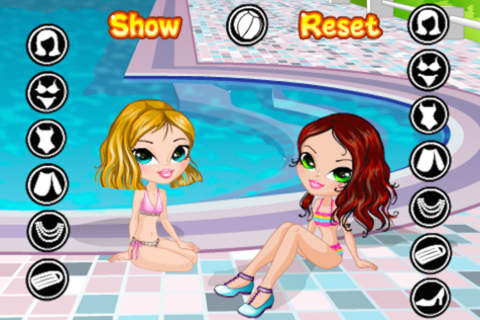 At the Pool Dress Up - náhled