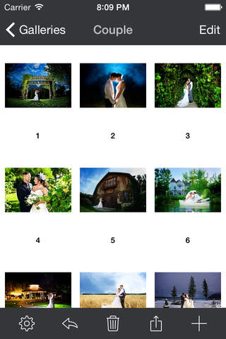 Portfolio for iPhone - Present your Photos, Videos - náhled