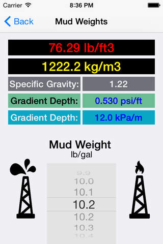 OilField Formulas for iHandy Calc. - náhled