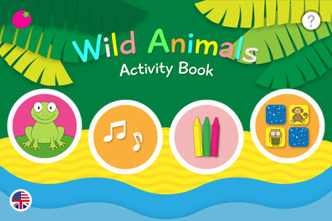 Wild Animals - Activity Book - náhled