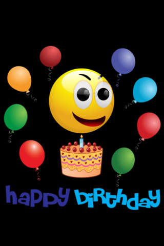Birthday Emojis - náhled