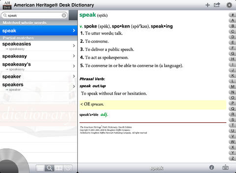 American Heritage® Desk Dictionary — Fourth Edition screenshot 10